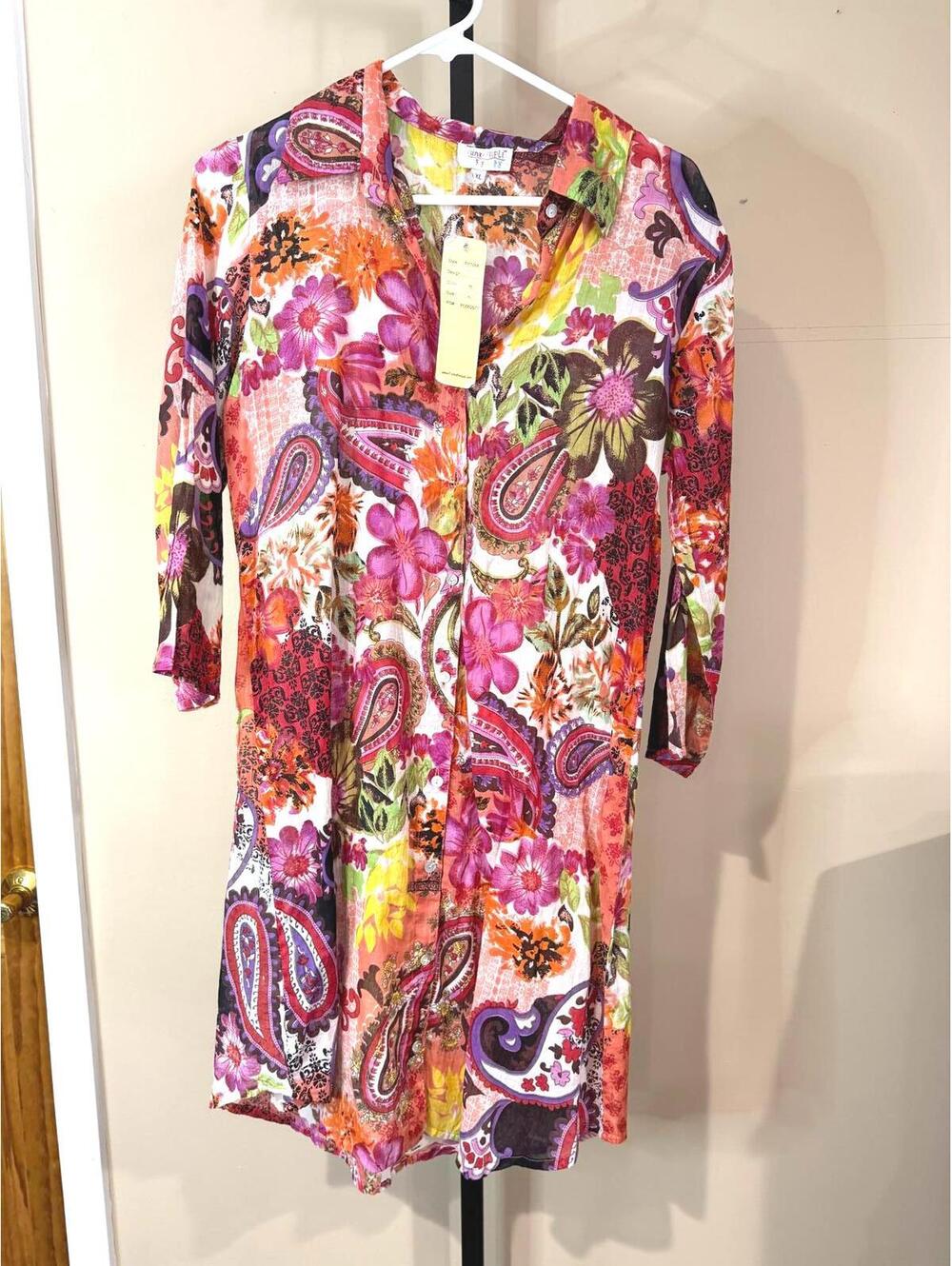 NWT Funky People Women's Casual Floral Dress XL
